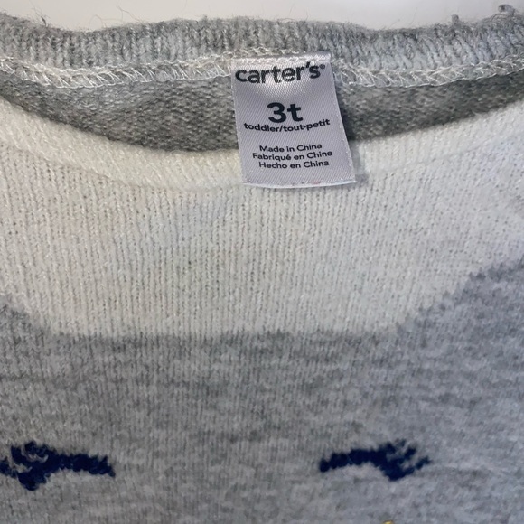 Carter's Kitty Toddler Girls Sweater SZ 3T - Picture 3 of 6